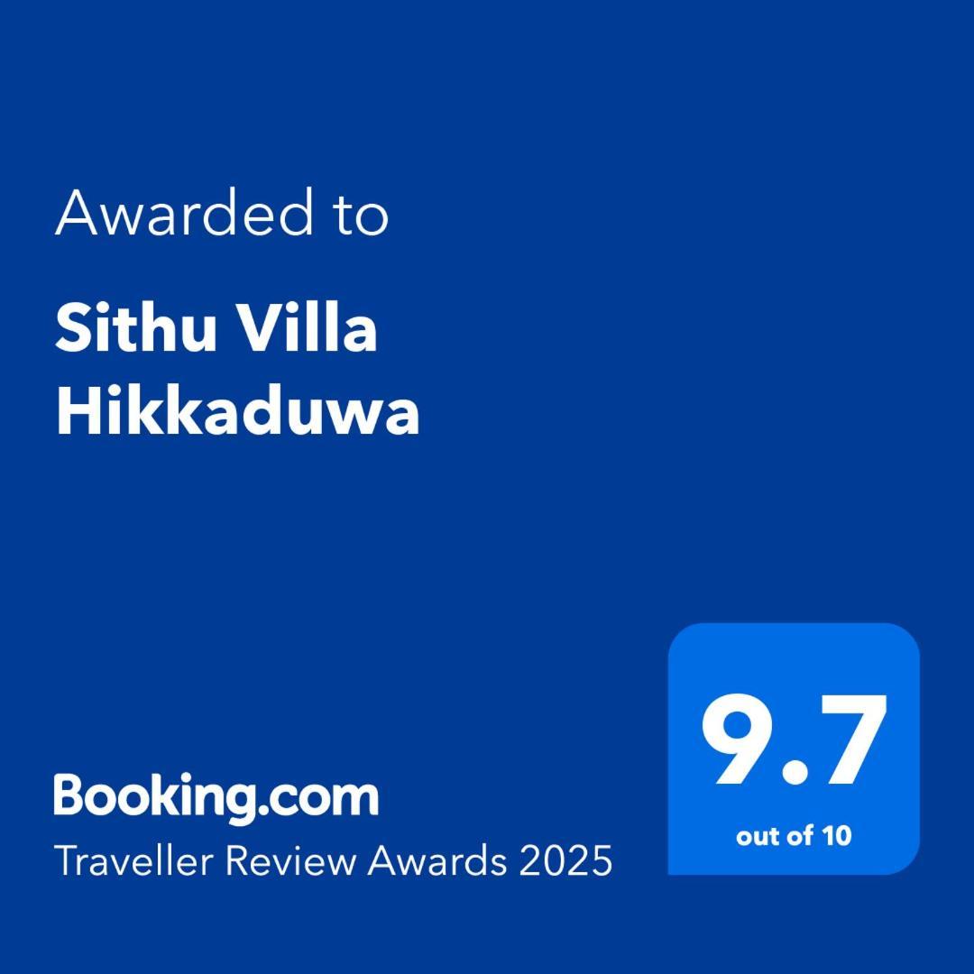 Sithu Villa Hikkaduwa Eksteriør billede